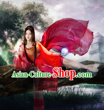 Asian Ancient Style Queen Carnival Costumes for Women