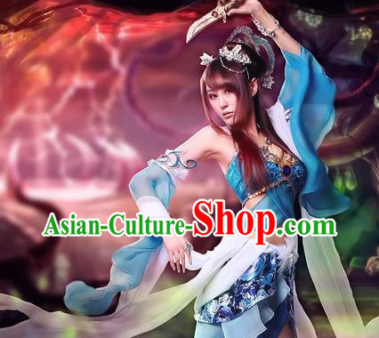 Asian Sexy Japanese Princess Anime Costumes