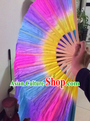 silk dancing fan