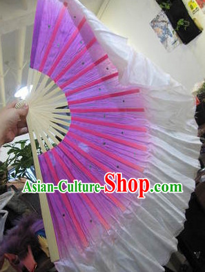 silk dancing fan