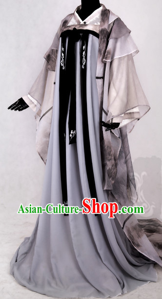 Chinese Classical Hanfu Dresses Complete Set