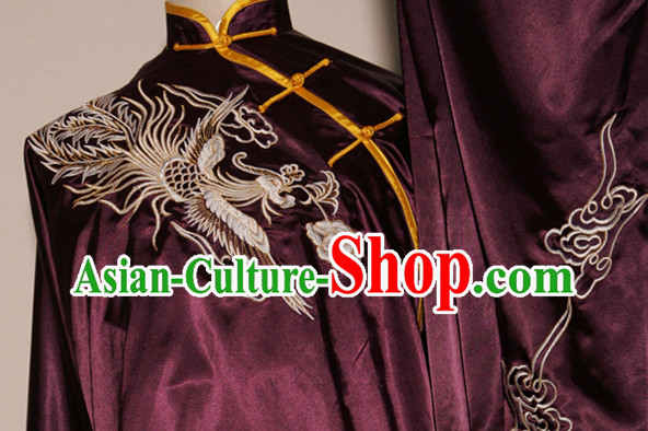 Top Dragon Embroidery Martial Arts Uniform Complete Set