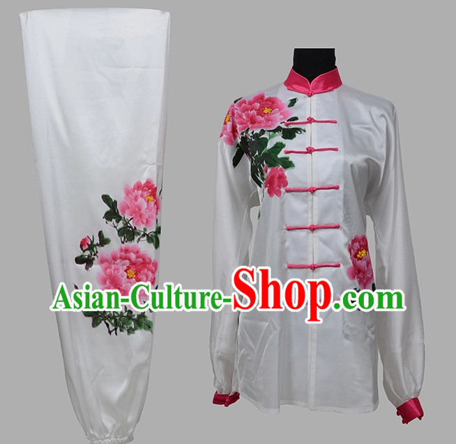 White Top Martial Arts Competition Clothing Complete Set