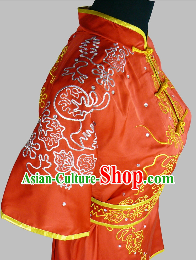 kung fu uniforms costumes costume kung fu silk uniform for competition and performance