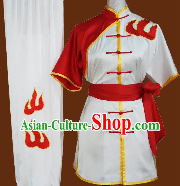 Supreme Fire Embroidery Martial Arts Championship Uniform
