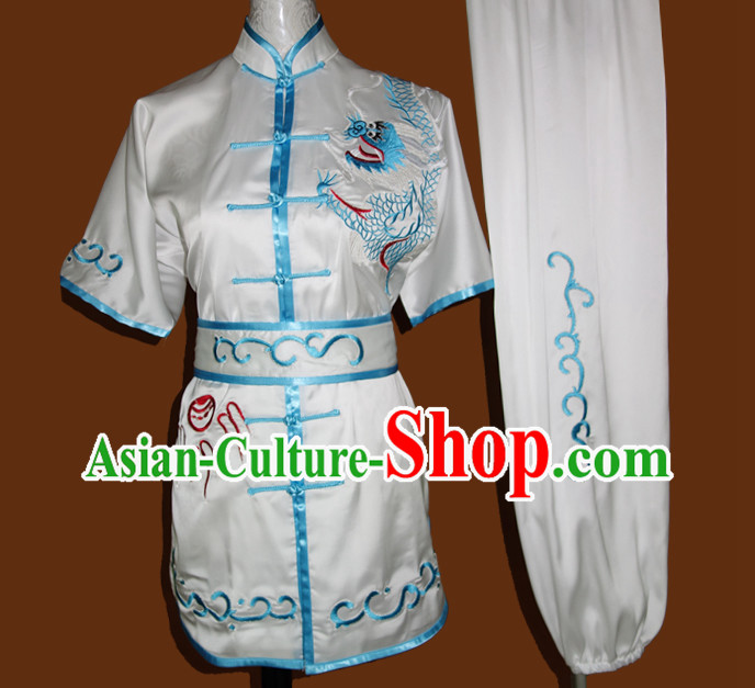 Top Nanquan Kung Fu Marshal Arts Wu Shu Uniform Complete Set