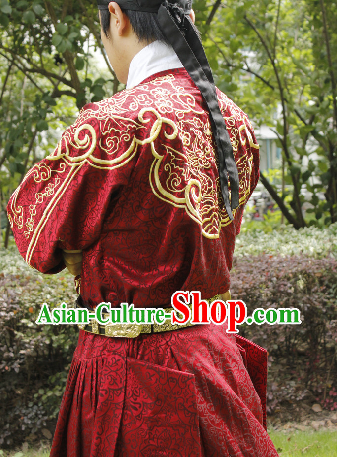 Ming Dynasty Archer Noblemen Scholar Long Robe and Hat