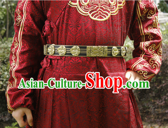 Ming Dynasty Archer Noblemen Scholar Long Robe and Hat