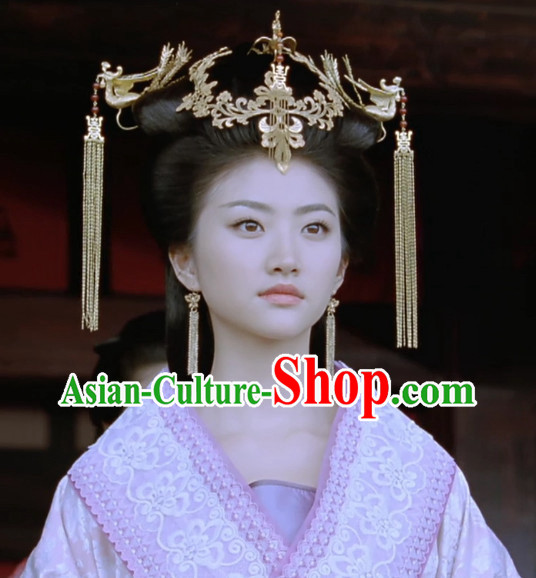 Supreme Chinese Princess Phoenix Hair Fascinators Jewellery Accessories Wedding Headpieces
