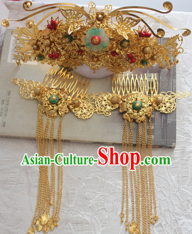 Chinese Traditional Hair Accessories Hair Fascinators Headbands Bridal Headpieces