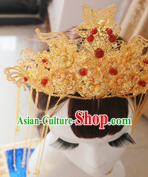 Chinese Traditional Hair Accessories Hair Fascinators Headbands Bridal Headpieces