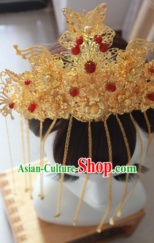 Chinese Traditional Hair Accessories Hair Fascinators Headbands Bridal Headpieces