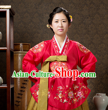 Korean Custom Made Dangui Hanbok Dresses for Women