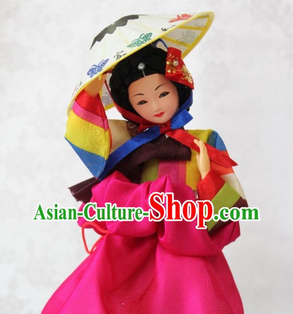 Korean Traditional Handmade Silk Figurine