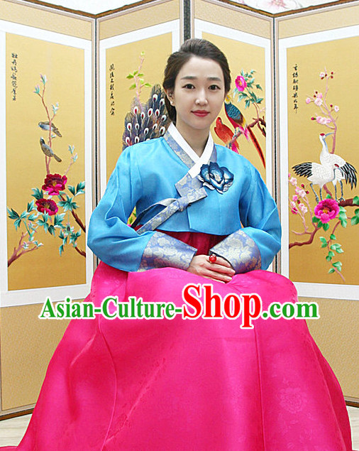 Top Korean Hanbok Clothes Asian Fashion Korean National Costumes