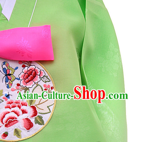 Korean clothing custom made women hanbok Dangui hair accessory costume