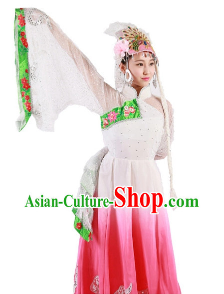 Custom Made Chinese Classical Group Dance Costumes Team Dance Costumes for Women