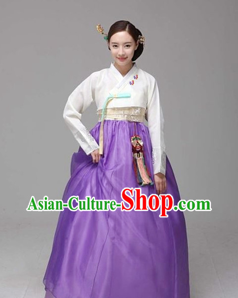 Top South Korean Beauty Hanbok Clothing Dresses Complete Set