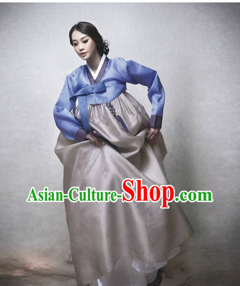 Traditional Korean Lady Hanbok Traditional Dresses Complete Set