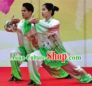 Top Asian Chinese Female Tai Chi Qi Gong Yoga Uniform
