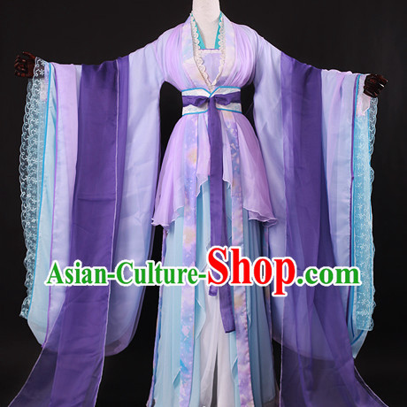 Chinese Female Hanfu Cosplay Halloween Costumes Carnival Costumes for Women
