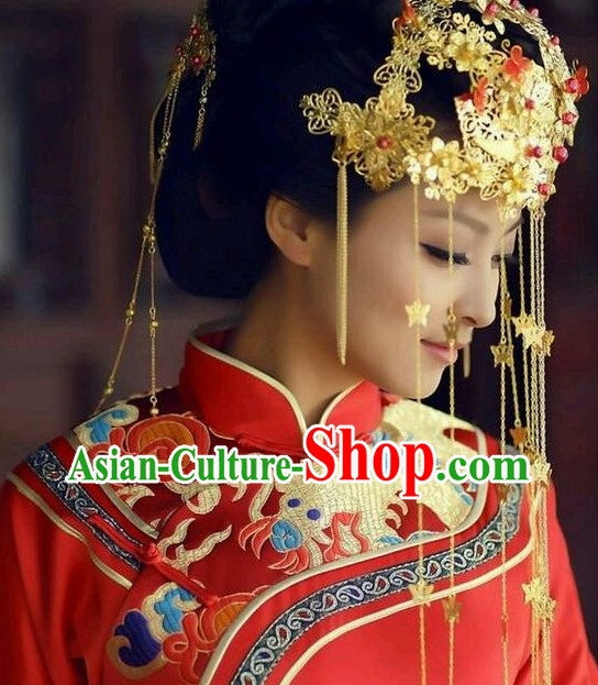 Chinese Traditional Style Wedding Hair Accessories