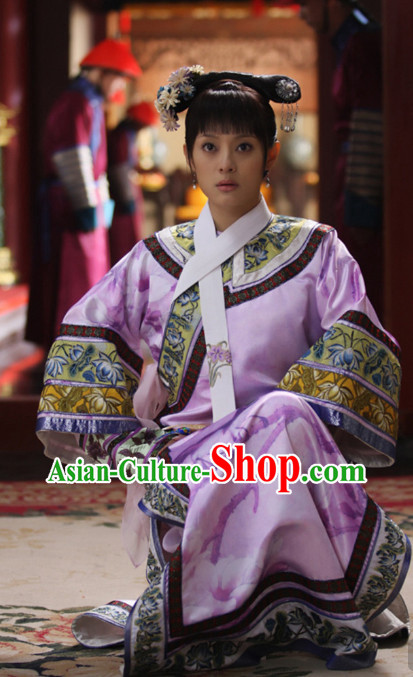 Qing Dynasty Chinese Costumes Asia fashion China Civilization Princess Clothes