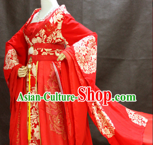 Chinese costumes halloween costume empress emperor hanfu outfit suit