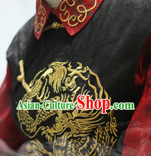 Chinese costumes halloween costume empress emperor hanfu outfit suit