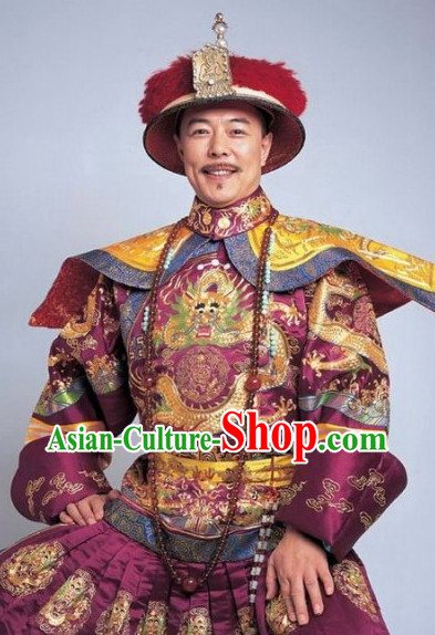Chinese Emperor Costume Asian Fashion China Civilization Medieval Costumes Carnival Costume