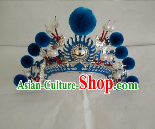 Asian Fashion Oriental Beijing Opera Mu Guiying Hat Headwear
