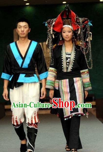 Oriental Clothing Chinese Traditional Ethnic Plus Size Clothing for Men and Women