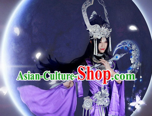 Chinese costumes costume asian fashion oriental clothing wig clothes traditional