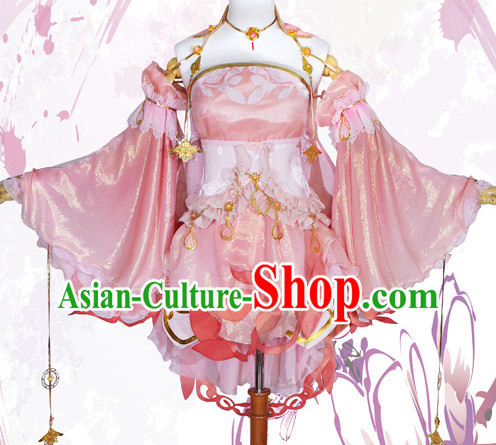Asian Chinese Fashion Women Lovely Halloween Costumes Cosplay Costumes Plus Size Cosplay Costumes