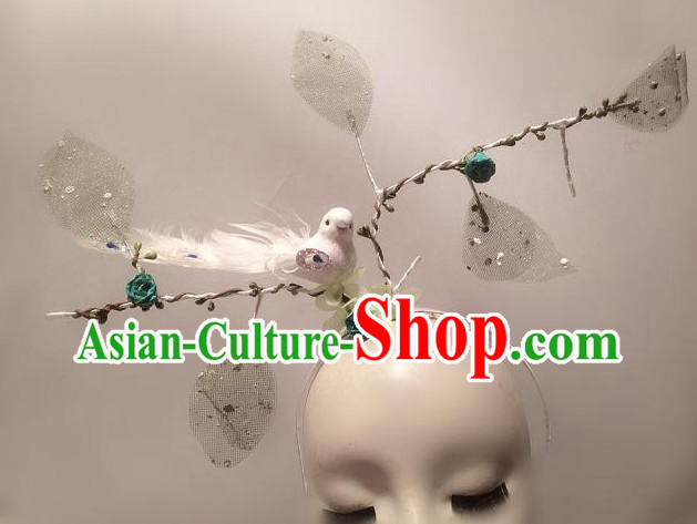 Custom Made Designer Handmade Hair Fascinators Hair Slides Headpieces Hair Ornaments Set