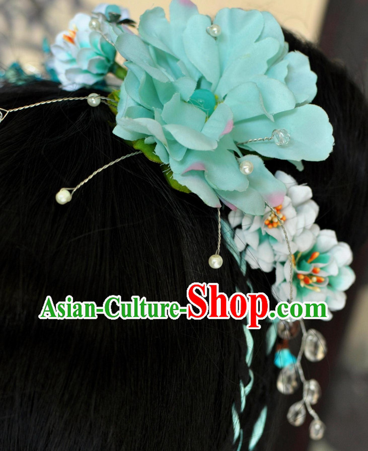 Chinese wigs cosplay wigs long black wigs ancient costumes hanfu