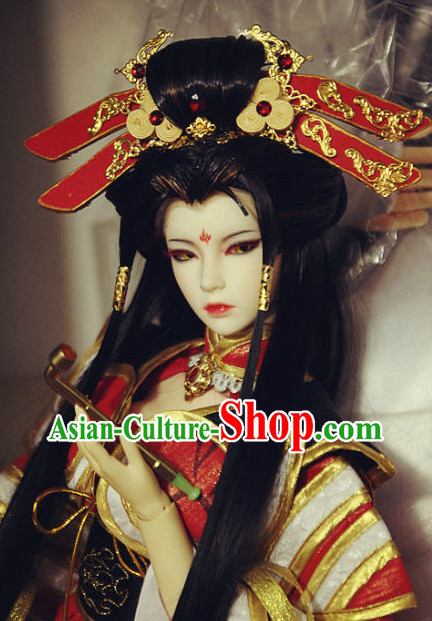Chinese Traditional Empress Hairpieces Hair Jewelry Set