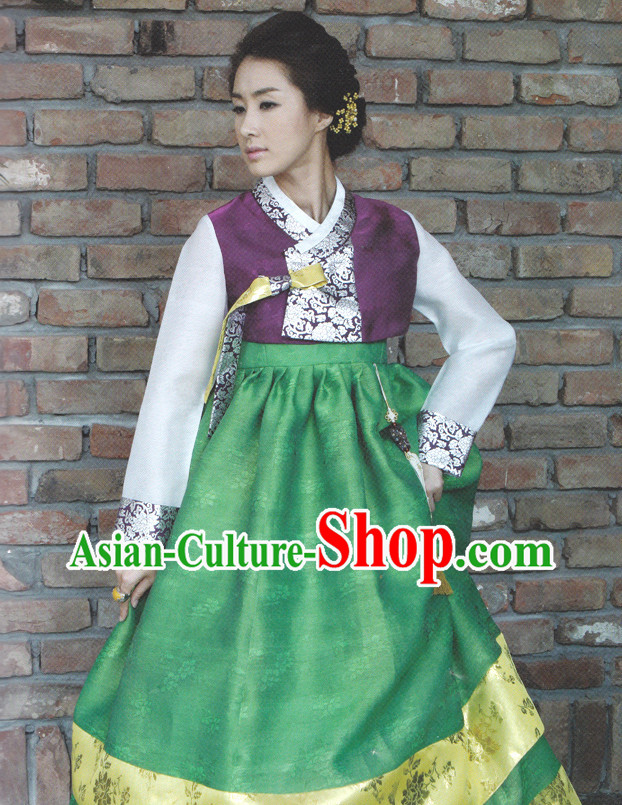 Korean Big Day Hanbok Tradiitonal Dresses for Women
