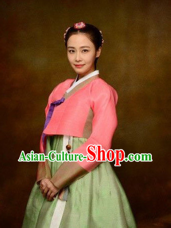 Korean Ancient Female Costumes Complete Set