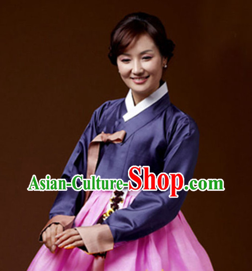 Korean Traditional Clothing Plus Size Clothing Fashion Clothes Complete Set for Women