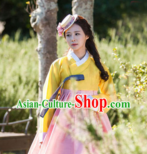 Traditional Korean National Costumes Complete Set for Women