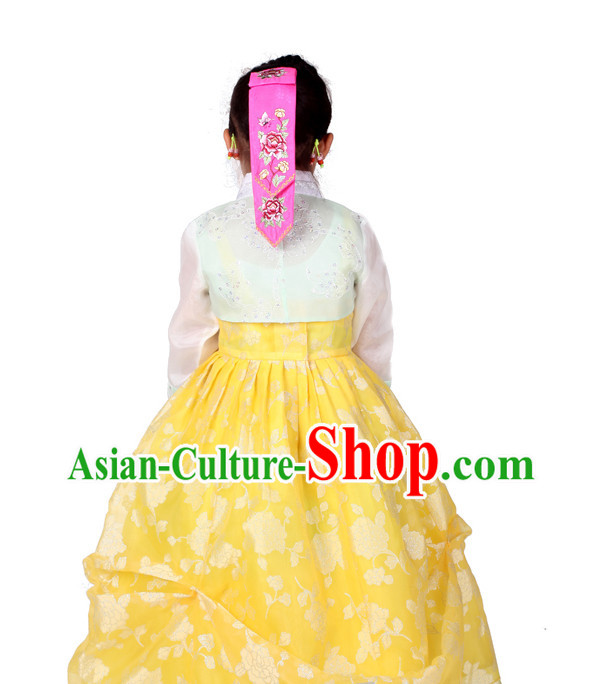 South Korean Traditional Dress Dancing Costumes Dance Costume headwear