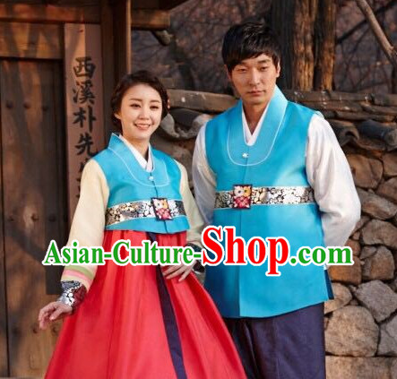 Korean Couple Hanbok Fashion online Apparel Hanbok Costumes Dresses