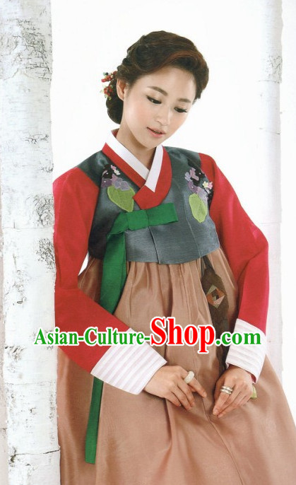 Korean Woman Traditional Clothes Hanbok Dress Shopping Free Delivery Worldwide