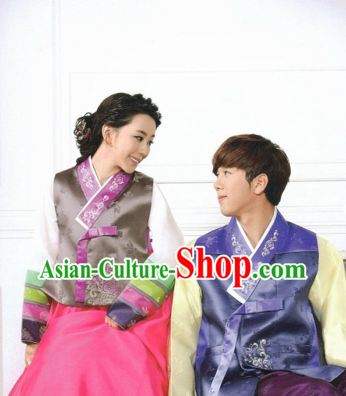 Korean Couple National Costumes Traditional Hanbok Clothes online Shopping