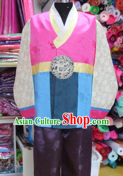Korean Male National Costumes Traditional Hanbok Clothes online Shopping