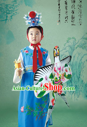 Chinese Traditional National Costumes Jia Baoyu Costume Hair Accessories for Kids