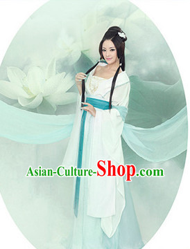 Chinese costumes sexy hanfu ancient princess clothing hair accessories