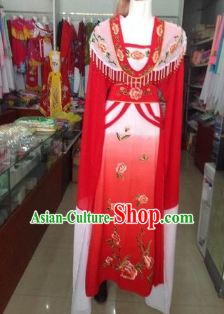 Long Sleeve Chinese Opera Hua Dan Costumes