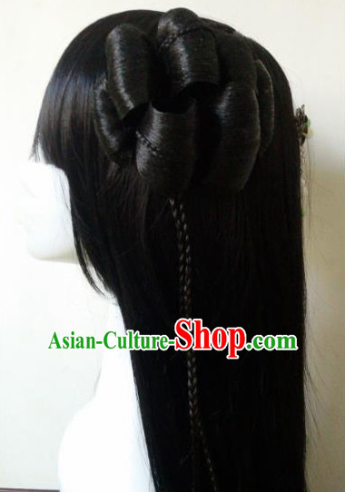 Traditional Chinese Black Wigs for Women Buy Wigs online